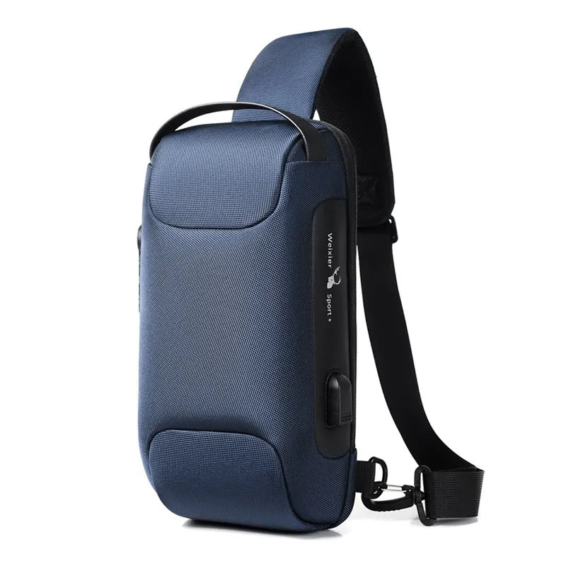 Crossbody Bag Anti-Theft Travel Bag with USB charger