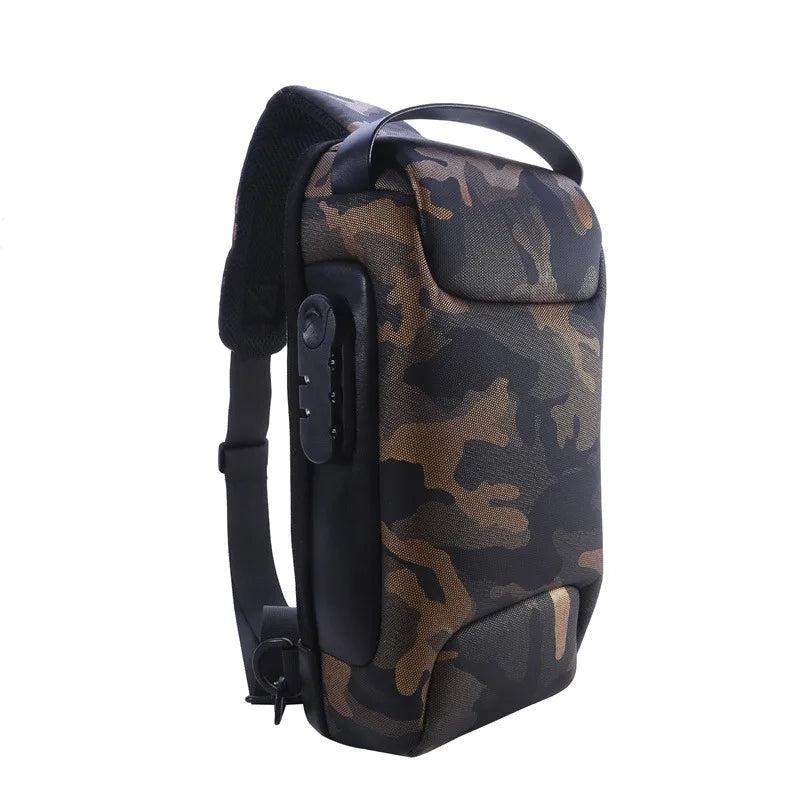 Crossbody Bag Anti-Theft Travel Bag with USB charger