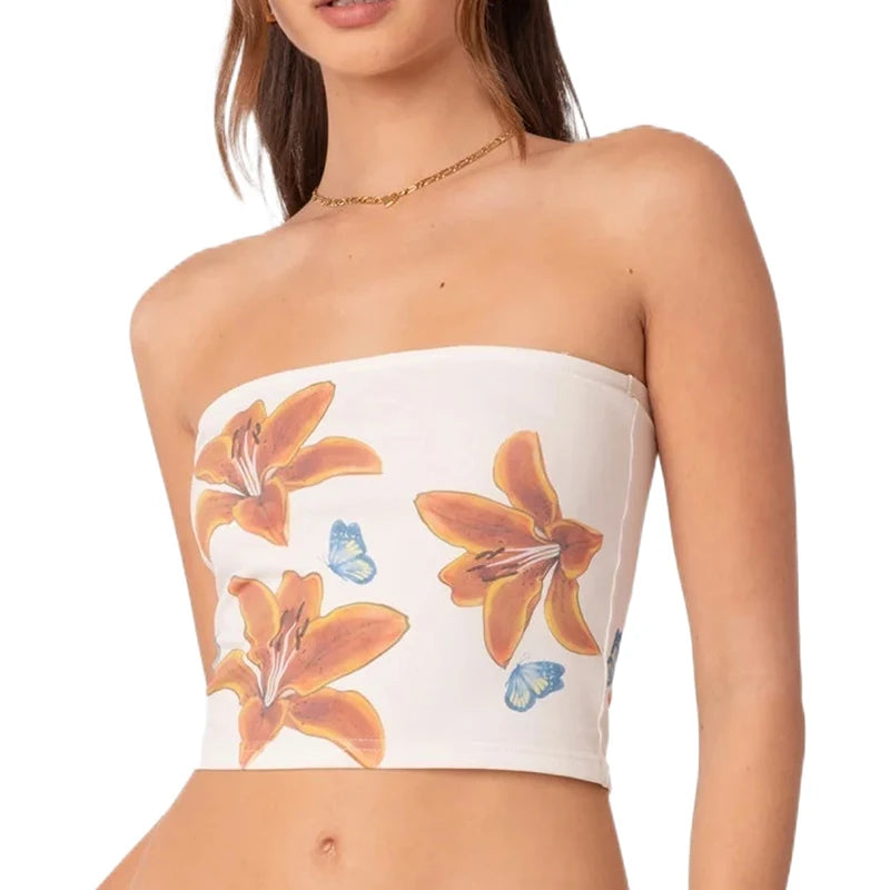 Floral Tube Top