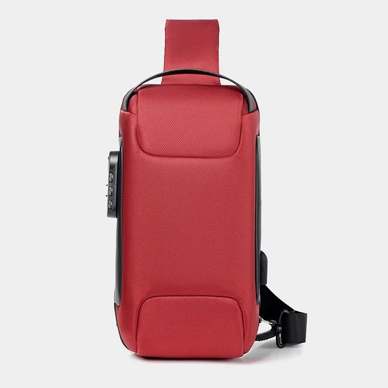 Crossbody Bag Anti-Theft Travel Bag with USB charger